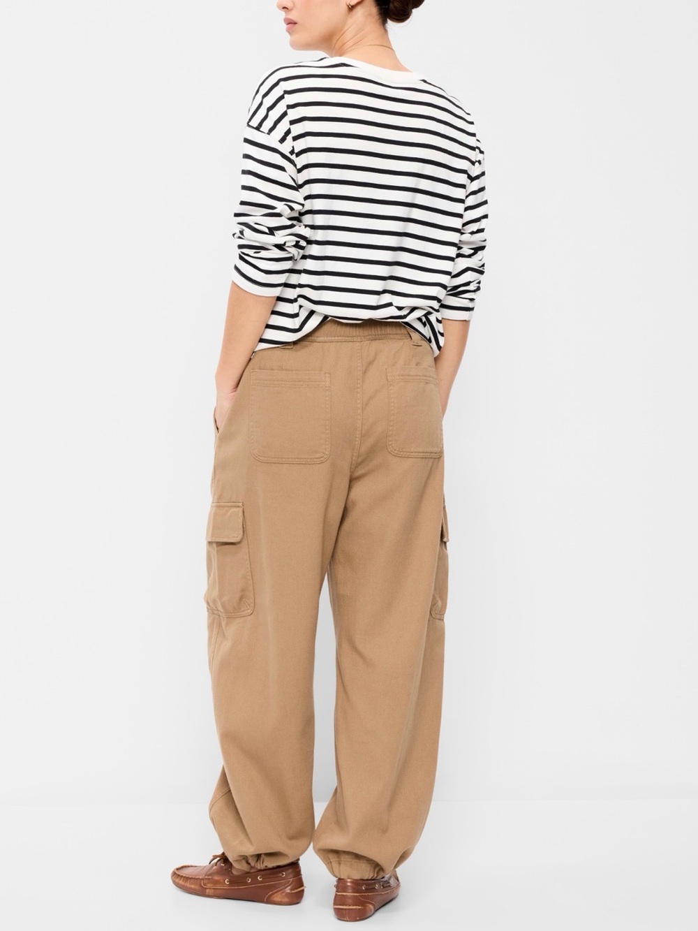 NWT Twill Barrel Cargo Pants - Picture 3 of 3